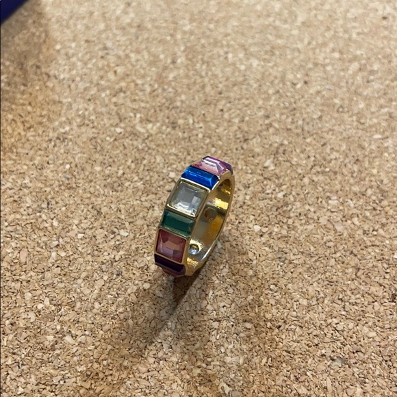 Rainbow stacking ring size 7 - Picture 6 of 6